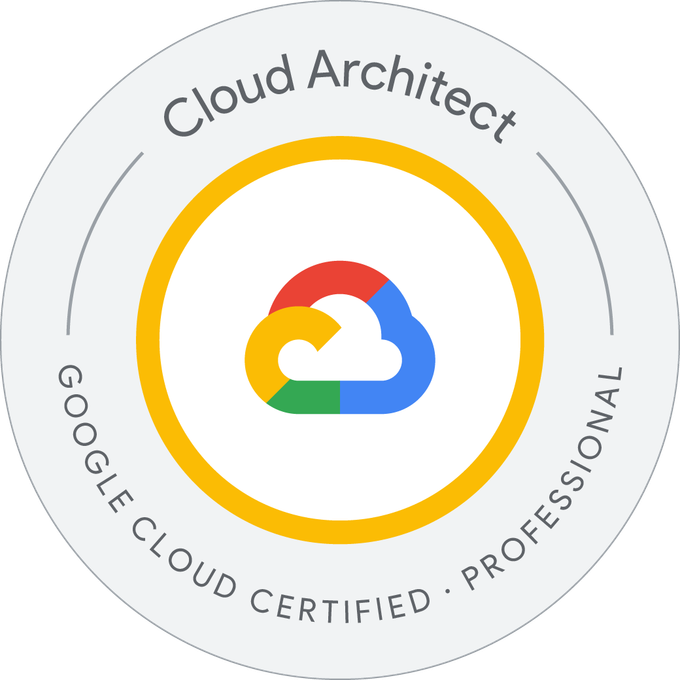 Google Cloud Professional Cloud Architect logo